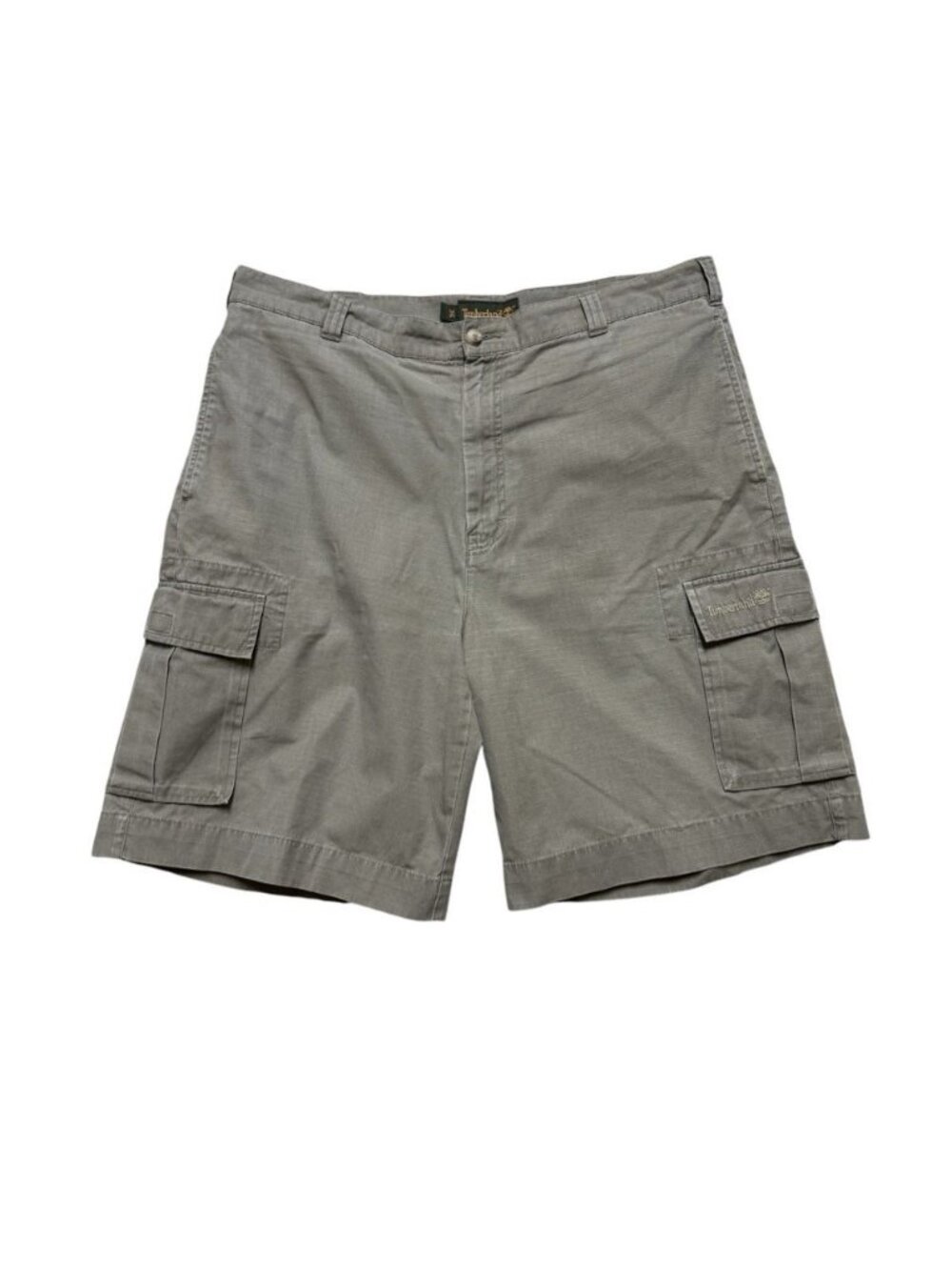 Timberland Men’s Cargo Shorts Khaki Tan Cotton Utility Size 36